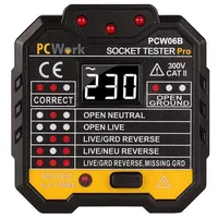 PCWork PCWork, PCW06B, Steckdosentester