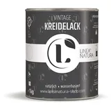 Linea Natura Vintage Kreidelack Kreidefarbe Möbellack Holzlack Antik Shabby Chic (1Kg, Old White)