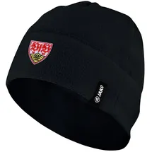 Jako Fleecemütze Schwarz Junior