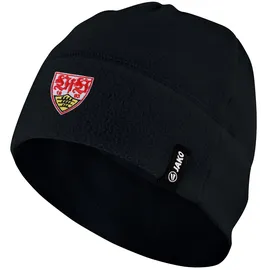 Jako Fleecemütze Schwarz Junior