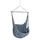 Chico Hängesessel wetterfest grau-türkis / 1 Person 190 x 95 150 kg Polyester