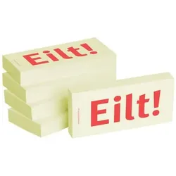 Haftnotiz Eilt 75x35mm 5Bk