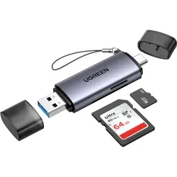 UGREEN USB 3.0 Micro SD Kartenleser OTG Aluminum