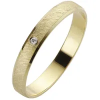 Firetti Trauring Schmuck Geschenk Gold 375 Hochzeit Ehering Trauring "LIEBE", Made in Germany, wahlweise mit oder ohne Brillant gelb|goldfarben 23