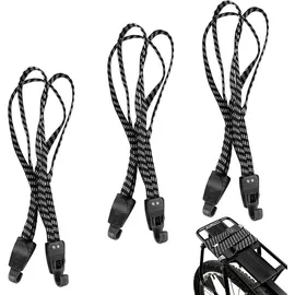 luxuskollektion Fahrrad Spanngurte Gepäckträger Verstellbar 3 Stück 70cm