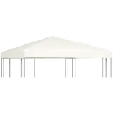 vidaXL Pavillondach 310 g/m2 3 x 3 m Cremeweiß