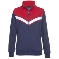 H.I.S. H.I.S Sweatjacke Damen navy-marine-rot Gr.44/46