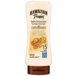 Hawaiian Tropic  Sonnenschutz Satin Sonnenschutz Ultra Strahlkraft SPF15 180 ml  in, 180 ml