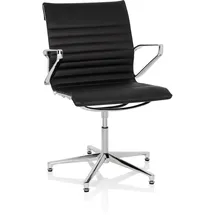 HJH Office PARIBA V IV Leder Schwarz