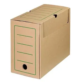 Cartonia Archivboxen braun 15,0 x 34,0 x 25,2 cm, 10 St.