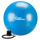 Newgen Medicals Sitz- und Gymnastikball Blau 65 cm