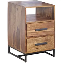 KADIMA DESIGN Nachtschrank Kadima 40 x 35 x 66 cm Braun