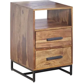 KADIMA DESIGN Nachtschrank Kadima 40 x 35 x 66 cm Braun