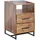 KADIMA DESIGN Nachtschrank Kadima 40 x 35 x 66 cm Braun
