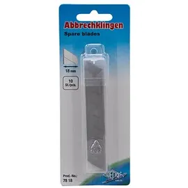 Wedo Cuttermesser-Klingen silber 18 mm, 10 St.
