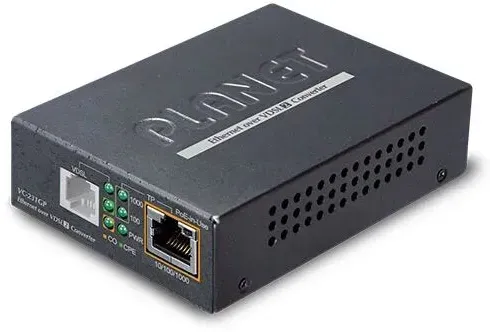 PLANET VC-231GP Netzwerk Medienkonverter 1000 Mbit/s Schwarz