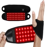 Infrarottherapie Rotlichttherapie, 660nm & 850nm LED Rotlichtlampe Infrarotlampe, Flexibles Tragbares Infrarotlampe Gürtel, Red Light Therapy für Körper, Arm, Handgelenk, Knöchel, Fuß Schmerz