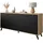 lookway KOMMODE SANAYI III Eiche Artisan/Mattschwarz