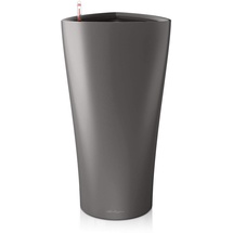 LECHUZA Delta 30 Komplettset 30 x 30 x 56 cm anthrazit metallic