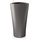 LECHUZA Delta 30 Komplettset 30 x 30 x 56 cm anthrazit metallic