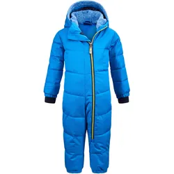 Schneeoverall KILLTEC "Twinkly MNS ONPC B", Kinder, Gr. 110/116, Normalgrößen, blau, 100% Polyester, sportlich, Overalls