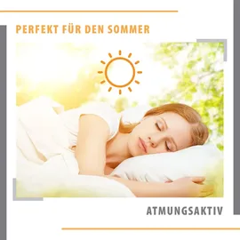 Amazinggirl Bettdecke Sommerdecke 200 cm - Duvet Bett Decke Schlafdecke Steppbettdecke Quilt Bettzeug und Bettdecken mit Füllung Oeko-Tex-Zertifikat