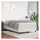 vidaXL Boxspringbett 120 x 200 cm Weiß
