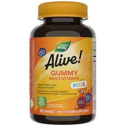 Nature's Way Alive!(R) Kids Multivitamin Gummy (60 Gummibonbons, Kirsche, Orange & Traube)