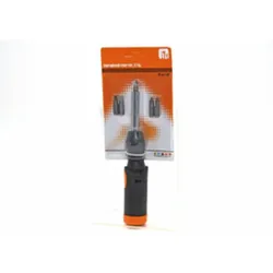 Schraubendreher-Set, 6 tlg., felxibler Dreher 16cm, 3 x Kreuz, 2 x Schlitz
