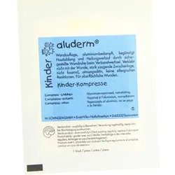 ALUDERM Kinder Kompressen 6x8 cm 1 St Kompressen