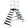 MUNK Podesttreppe 262 cm Aluminium/Holz/Stahl