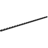 GENIE 12371 Plastikbinderücken (DIN A4 10 mm) schwarz 25 Stück