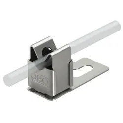 OBO 5217075 Dachleitungshalter 8mm Edelstahl, rostfrei A2 1.4301 159 VA-V - 20 Stück
