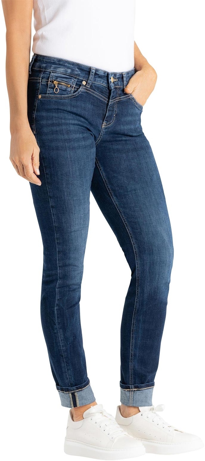MAC Jeans Rich Slim aus Tencel Stretch in Indigofarbe-D32 / L28
