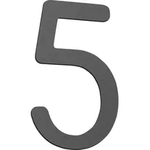 CMD 5 anthrazit klein Hausnummer