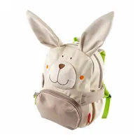 Sigikid 25437 - Rucksack Hase mit 3D-Details, beige, Kinderrucksack