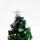 OEM Künstlicher Weihnachtsbaum mit Lichtern und Stern Grün 120 cm