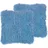 Beliani Cide Dekokissen 45 x 45 cm Blau