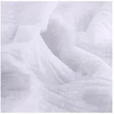 Leinenstoff Meterware Naturell 100% Leinen Sommer dünner weich leinentuch vorgewaschenes Patchwork Stoff leinen einfarbig Baumwolle-Leinen Stoffe für Nähen Stickereien Kleidung Breite:130cm