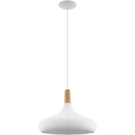 EGLO Sabinar 1-flg. Ø 40 cm rund braun/weiß