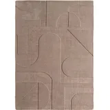 Ayyildiz Kurzflorteppich Pompei 1614 Beige 160 cm x 230 cm