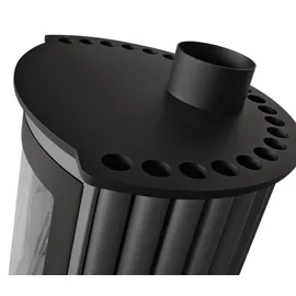 HS Flamingo Kaminofen Piccolo I 7 kW grau