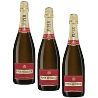 Piper Heidsieck Champagne Cuvée Brut (1 x 0,75 l) (Packung mit 3)