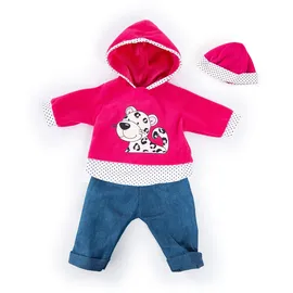 Bayer Design Puppenkleidung 84678AA Rosa/Weiß