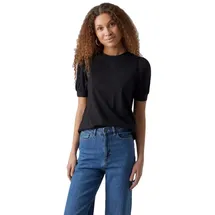 Vero Moda Vmkerry 2/4 O-Neck Top Schwarz S