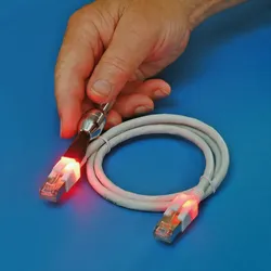EasyLan DualBoot® LED Detektor, zur Spannungseinspeisung in Patchkabel