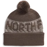 The North Face Unisex Retro Cabin Mütze, Smokey Brown/White Dune, One Size