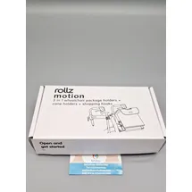 Rollz Motion 3-in-1 Rollstuhl-Pakethalter grau