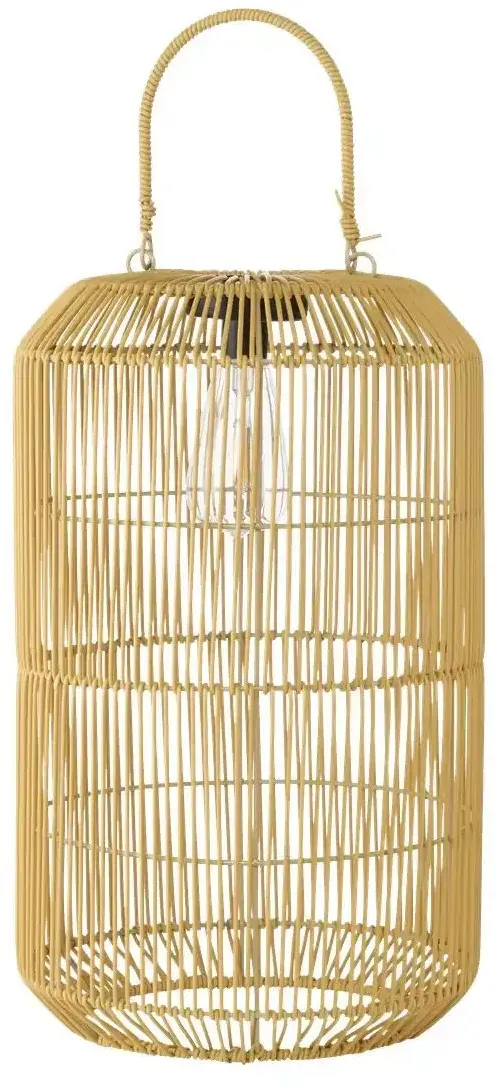 HOME STORY Solar Laterne   ¦ braun ¦ Kunststoff,Metall ¦ Maße (cm): H: 45  Ø: 28.0