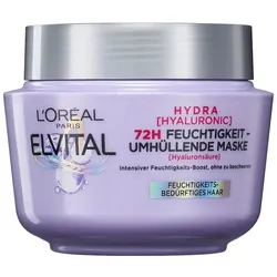 L’Oréal Paris Elvital Hydra Hyaluronic Feuchtigkeit-Umhüllende Maske Haarmaske 300 ml 
